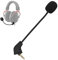 High-Tech Place ZS0200 - Micrófono para auriculares Hyperx Cloud II/Nube Sliver 3,5 mm