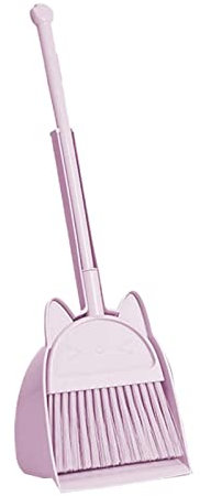 Sharplace Mini balai avec pelle à poussière, ensemble de jeu de balayage, ensemble de jouets de nettoyage de maison pour enfants, cadeaux d'anniversaire pour,