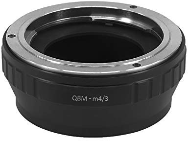 ROLLEI-M4/3 Objektivadapter kompatibel für Rollei QBM Objektiv kompatibel mit Panasonic M4/3 MFT Kamera