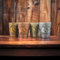 Dungeons and Dragons Themed Metal Shot Glasses (4 Different (one of Each))