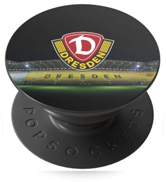 DeinDesign Popsockets PopGrip Handy Halterung Ständer Smartphone & Tablet Griff SG Dynamo Dresden Stadion SGD