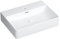 Omnires GARLAND600BP, Lavabo sobre encimera/suspendido, 60 x 43 cm GARLAND, White gloss