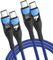 USB C to USB C, 100W 5A Fast Charging Cable [2M/2Pack] USB Type C Charger Fast Charge Lead Usbc to Usbc Cable for iPhone 15 16 Pro Max Plus iPad Pro/Air MacBook Samsung Galaxy S23 S22 Ultra S21 S24