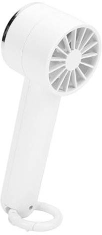 Ventilador de Mano portátil, Mini Ventilador de compresa fría, Recargable por USB, enfriamiento rápido, Ventilador Personal silencioso, Mini Ventilador portátil, para el hogar, al (Blanco)