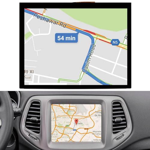 8.4 LCD Schermo Radio Navigation per Chrysler Dodge Jeep LA084X01(SL)(01) LA084X01 (SL) (02) LCD Display Touch Screen Sostituzione Schermo per auto LA084X01-SL01 LA084X01-SL02, Not per Uconnect 4