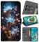 Funda para Apple iPhone 16 Pro Max, cartera de piel a prueba de golpes, funda tipo libro con patrones exquisitos, ranuras magnéticas para tarjetas para Apple iPhone 16 Pro Max, pintura -14