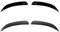 Heckspoiler Für Ford Für Focus MK4 4th ST Linie Fließheck 2019-2023 Hinten Dach Spoiler Stamm Deckel Oberen Splitter Lip Heckflügel(Glossy Black)