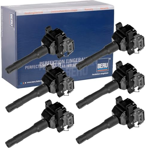 BandelOne enthält 6x Beru ZS014 Zündspule passend für 3er E36 320i 325i 5er E34 520i 525i 530i