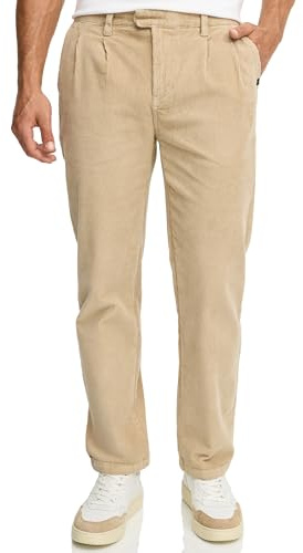 Indicode Herren INGustaf Cordhose Herrenhose aus Baumwolle mit Stretch | Bequeme Cordhose aus Baumwolle mit hoher Bewegungsfreiheit, Herrenhose, Freizeithose, Stoffhose, Baumwollhose für Männer