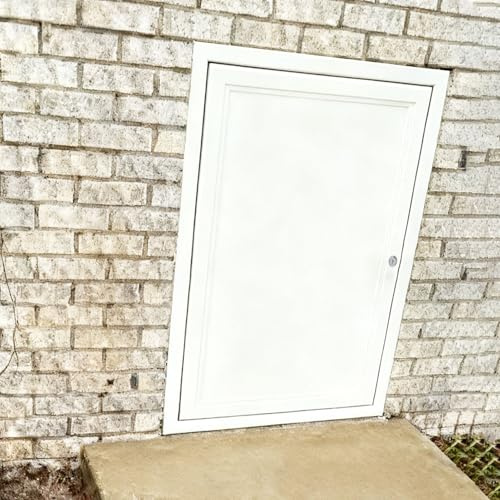 Innovz Porte D'accès Extérieure au Vide Sanitaire avec Serrure, Panneau D'accès Insonorisé pour Murs, Plafonds et Planchers, Charnières, Cache-câbles(16x24in(41x61cm))