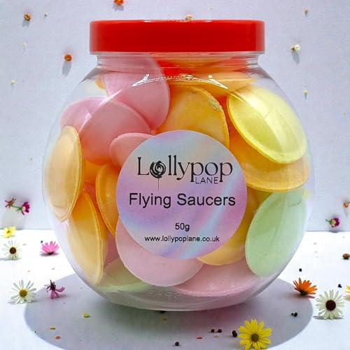 Flying Saucers Pick n Mix Sweet Jar - 50g