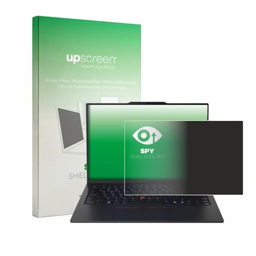 upscreen Blickschutzfilter für Lenovo ThinkPad X1 Carbon Gen 13 14 | Anti-Spy Displayschutz Made in Germany Privacy Filter Blickschutzfolie Blaulichtfilter Sichtschutz-Folie