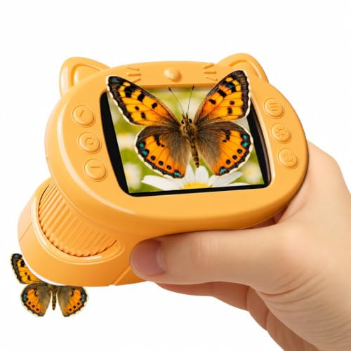 New! Digital Microscope for Kids,1000X 4K Handheld Kids Microscope