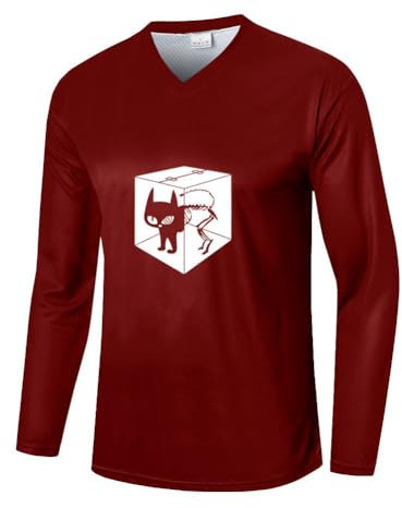 UGLY FROG 2025 Herren Mountainbike Downhill Freeride BMX Trikot Shirt Motocross Langarm Ärmel MTB/Downhill Cycling Jersey