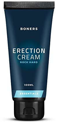 Boners Erektionscreme (100 ml) Potenzmittel für eine kräftigere, längere Erektion und mehr Stimulation