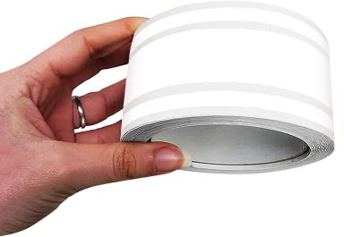 4R Quattroerre.it 10532 Trim Stripes Strisce Adesive per Auto, Bianco, 3F 50 mm x 10 mt