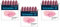 SCHNEIDER Lot de 3 Etuis de 6 Cartouches d'encre pour Stylo plume Pastel Rose