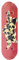 Quickdraw Supplies Skateboard, Rot, 43,2 cm, Schädel-Motiv, 7-lagig, Polyurethan-Räder, für Kinder, Anfänger, Stunt-Skateboard