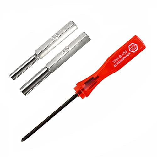 ZYWUOY Sicherheits-Schraubendreher-Bit-Set, 3,8 mm + 4,5 mm + Y-Schraubendreher-Werkzeug für N64/SF-C/GB/NES