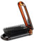 Klapp Haarkamm mit Spiegel Reise Mini Haarbürste Faltbare Klein Kamm Kompakte Pocket Haarbürste Tragbare Haarmassage Bürsten für Frauen und Mädchen (Bernstein)