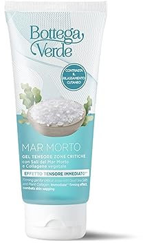 Bottega Verde - Gel Tensore Zone Critiche, 200 ml, Arricchito con Sali del Mar Morto e Collagene Vegetale