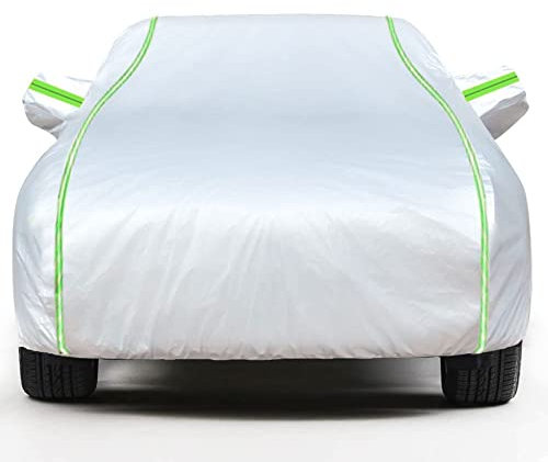 Autoabdeckung Outdoor für VW e-Up!, Auto Abdeckplane Staubdicht Wasserdicht Atmungsaktiv Regen Sonne Staub Schutz Auto Abdeckung Car Cover