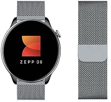 Armband Kompatibel mit Amazfit GTR Mini Armbänder Metall Edelstahl Gewebte Magnetische für Damen Herren Schnellverschluss Ersatzarmband für Amazfit GTR Mini Uhrenarmband (21)