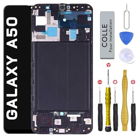 Ecran Complet Remplacement pour Samsung Galaxy A50 A505FN A505F A505A avec Kit