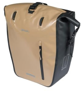 Basil Rivo Einzeltasche - MIK Hooks inkl. - 25-31L - Wasserfest Bag - Sand