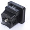 CNC machined Aviation aluminum Replacement Base Foot Stand for Canon EF-EOS M Mirrorless Camera Lens Mount Adapter Ring Bottom is Camera Quick Release Plate Feature