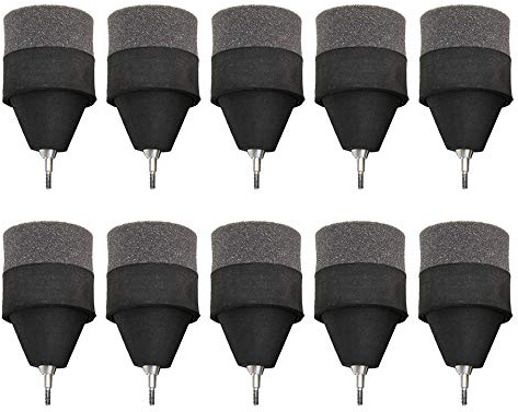 Eyourlife Foam Arrow Tips 10 Pack Foam Arrowheads Practice for LARP Arrows Soft Sponge Arrow Tips for Archery Beginners Outdoor Camping