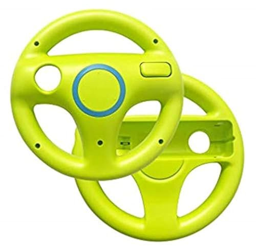 TheMax Lot de 2 supports de volant pour manette de jeu Wii Vert