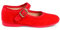 Pisamonas Scarpe Bambina Velluto Fibbia Misurare 22 Colore Rosso