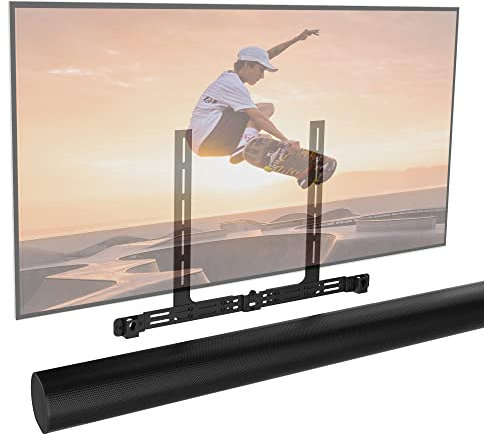 Sound bass Arc Sound bar TV Mount, Black, Compatible with Sonos Arc Soundbar and Ultra version. Mounting Bracket for TV, Hardware Kit Included, Designed in The UK