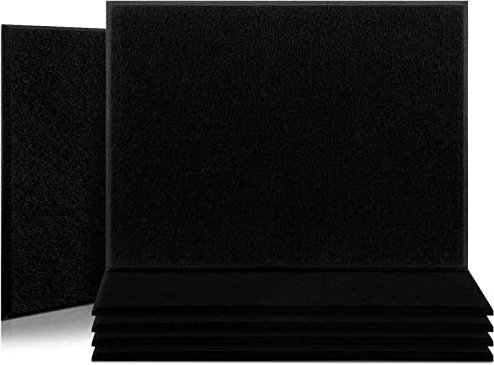 Uoisaiko 30 x 40 cm Akustikpaneele Selbstklebend, Groß Schallabsorber Schallschutzplatten, 6 Stück Schalldämmung Wand für Studio, Decke und Heimbüro