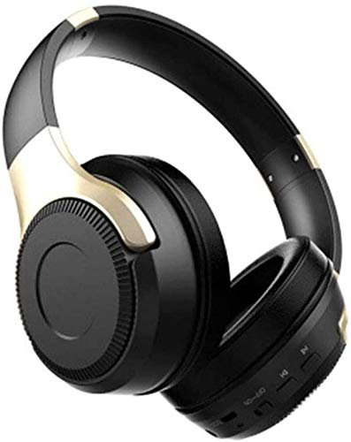 NCRD Bluetooth Headset 4.2 with Microphone, HiFi Wireless/Wired Headphones, Wireless PC Headphones, Noise Canceling, On Ear for Computer, Universal Men and Women Music Sports Headphones