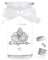 JuwelKerze Fluffy Cotton Ohrringe Silber - Schmuckkerze 80 Std - große Duftkerze mit Baumwolle & Leinen Duft - weiße Kerze mit Schmuck Überraschung - Geschenke für Frauen, Geburtstag
