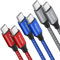 etguuds [3Pack 1M] Cable USB C a USB C, Cable USB Tipo C PD 60W/3A Carga Rápida Compatible con iPhone 16 15 Pro Galaxy S24 S23 S22 S21 Ultra