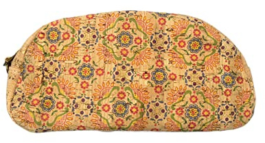 DeCarbonize Federmäppchen aus Kork Mäppchen Vegan Leder Nachhaltig Federtasche Stiftetasche Schulmäppchen für Schüler Studenten (Löwenzahn)