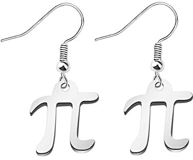 Griechenland Buchstabe Pi Zeichen Unendlichkeit Charm Armband Zurück zur Schule Geschenk, Edelstahl