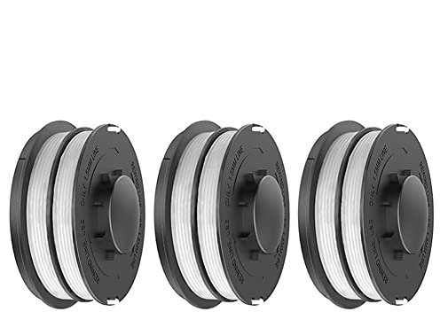 DAZZLEEX 3Pcs Lawn Mower Spools for Einhell GC-ET 4530 RTV 400, RTV 550, RTV 550/1 Trimmer Heads (3Pcs)