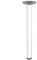 STOLMET Pied De Mueble en Acier Réglable en Hauteur 710 mm Pied De Table Et Bureau De Travail Bureau De Gaming Blanc