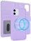 Zouzt for iPhone 12/12 Pro 6.1 Inch Detachable Wallet Case with Card Holder for MagSafe, Premium PU Leather 2 in 1 Flip Folio Book Magnetic Stand Protective Phone Cover - Purple
