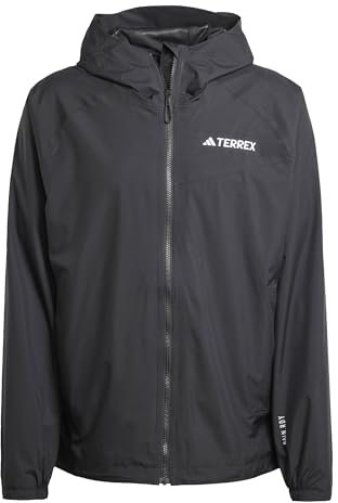 adidas Herren Terrex Multi 2 Layer RAIN.RDY Jacket, black/black, 4XL