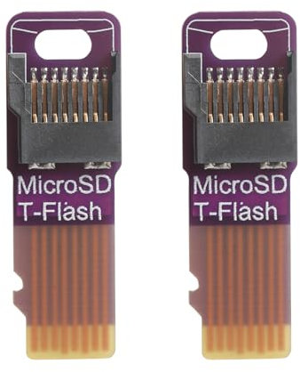 PinQiongZhe Micro SD Card Test Board TF Card Adapter PCB Circuit Board Male to Female Test and Repair Lab Board Quick Replace Micro SD Card (2pcs)