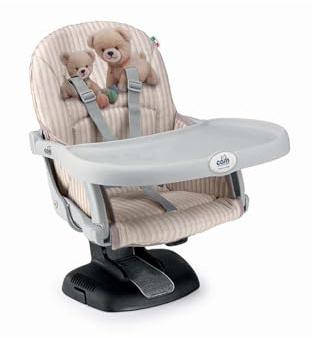 Kinder Sitzerhöhung Idea | Mehr Farben verfügbar | 0-36 Monate | 7-fach höhenverstellbar, Farbe:Beige
