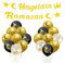 Hosgeldin Ramazan Banner Luftballons,Ramadan Girlande Banner,Gold Glitzerndes Party Hängen Banner,mit 18 Hosgeldin Ramazan Islam Latexballons,Ramadan Deko Partyzubehör,für Home Garten Festival Party