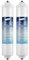 Refrigerator Water Filter - Compatible with Samsung DA29-10105J Hatex/exp WSF-100, Compatible with Aqua-Pure Plus, Compatible with LG 5231ja2010b, Compatible with GE Gxrtqr(2psc)