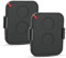 Effdrdfs Lot de 2 Telecommande Portail, 433,92 MHz Télécommande Porte de Garage, Compatible avec ON2E, ON4E, ON1E Rolling Code, 2 Canaux