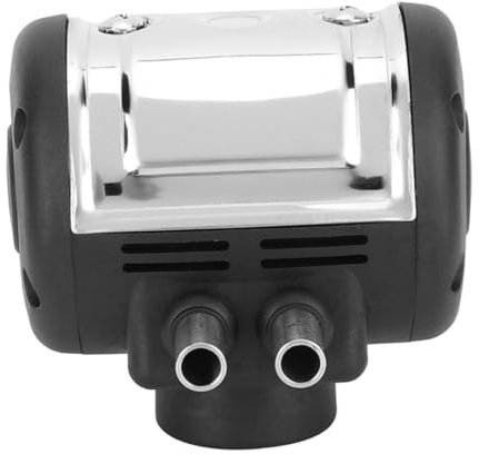SUPVOX Pulsador Neumático para Ordeñadora de Vacas y Cabras Ajustable Doble Salida Compatible Máquinas de Ordeño 50-180Ppm Acero Inoxidable